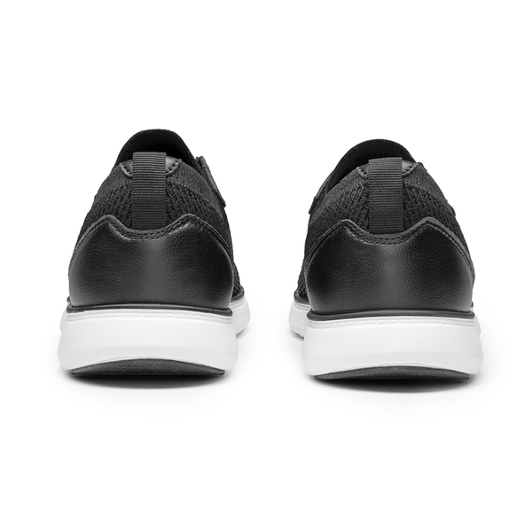 Men's Lightweight Non-Slip Mesh Sneakers - BLACK - 3